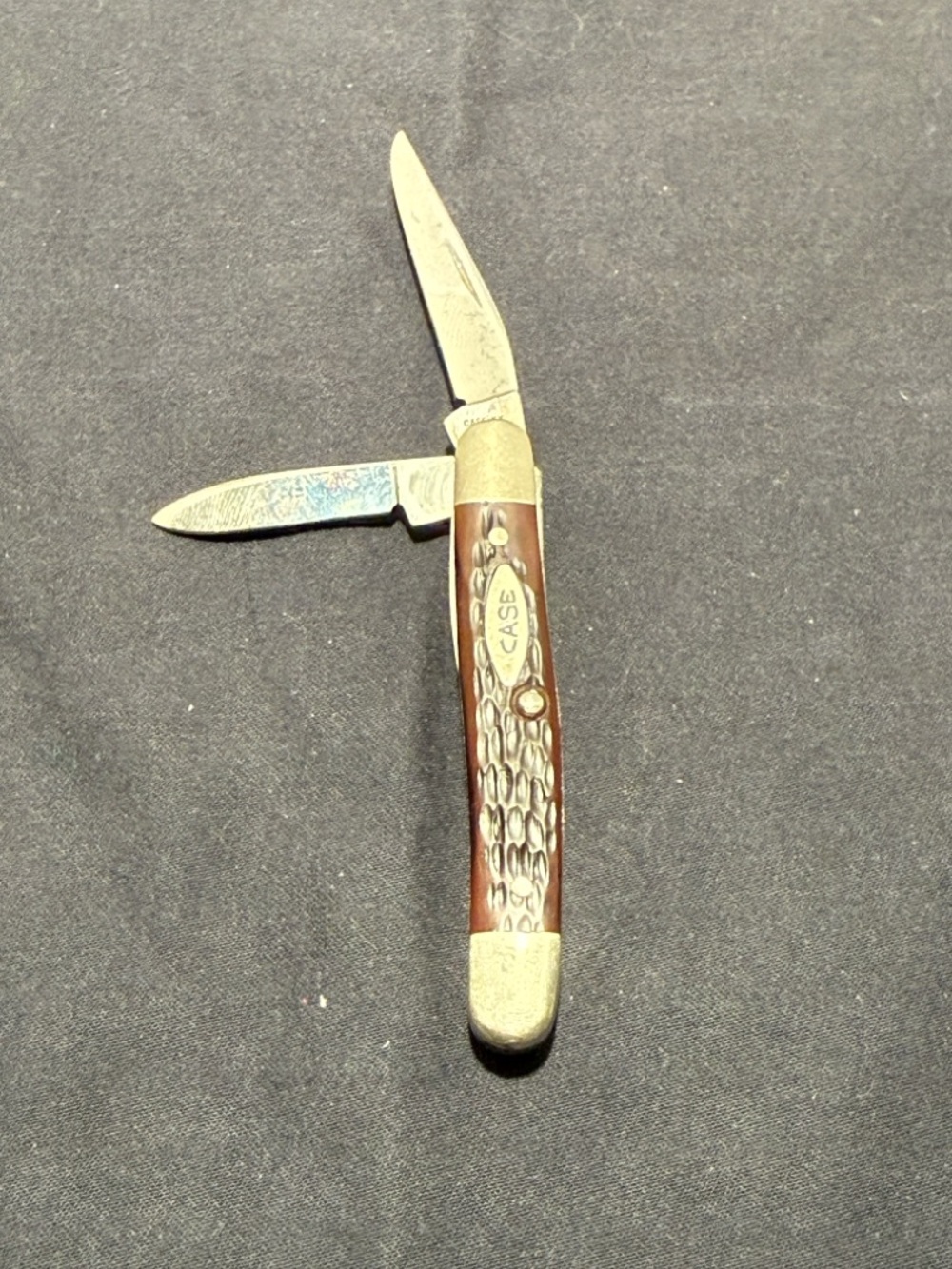1979 CASE XX 62027 Jack Pocket Knife 2 Blade 3 DOT VTG